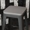 Flash Furniture 4PK Gray Poly Resin Seats for Stools & Chairs, 4PK 4-JJ-SEA-PL02-GY-GG - alternate 1